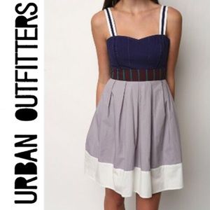 Navajo Colorblock Fit & Flare Sundress